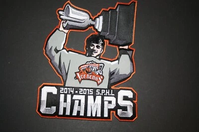 Knoxville Ice Bears SPHL Throwback Frontal Large Hockey Jersey Champion  Patch - Image 1 of 2