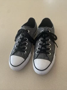 Converse “chucks” All Star Double Tongue Womens US 9 UK 7 EUR 40 CM 25.5 562457F - Picture 1 of 12