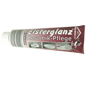 1 x Elsterglanz Keramik Waschbecken Bad Fliesen Pflege Polierpaste Neu XXL Tube - Bild 1 von 1