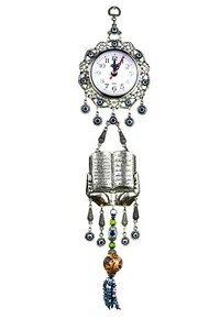 Islamic Religion Muslim Wall Clock Ornament Home Decor Allah Bismillah Dua Gift - Picture 1 of 1