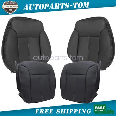 Cubierta de asiento de conductor pasajero negra para Mercedes Benz GL320 GL450 GL550 2007-2012 Foto 1 de 4