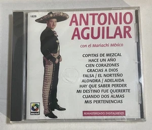 Con el Mariachi Mexico Cd Antonio Aguilar SEALED Regional Mexican Spanish Latin - Picture 1 of 3