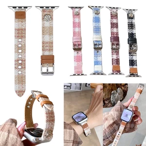 Leather Strap Band For Apple Watch Series 11/10/9/8/7/6/SE3/5/4/ Ultra 2 38-49mm - Picture 1 of 47