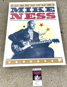 SOCIAL DISTORTION Mike Ness SIGNED + FRAMED 18x24 Merch Poster JSA COA - Picture 1 of 2