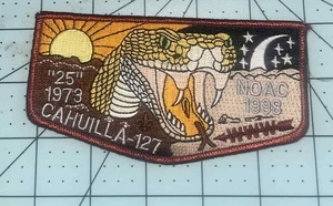 CAHUILLA LODGE 127 FLAP NOAC 1998 PFADFINDERORDEN DES PFEILS (TENN25) - Bild 1 von 1
