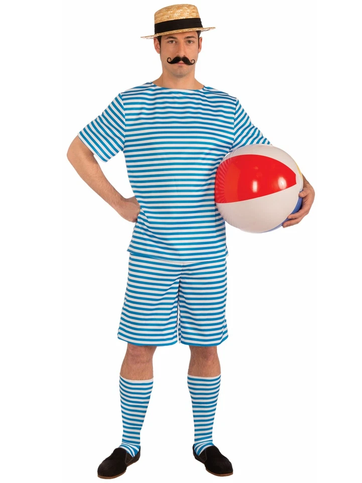 1920-х 1930-х годов Beachside Clyde ретро пляж купальный костюм мужской костюм L - Изображение 1 из 1