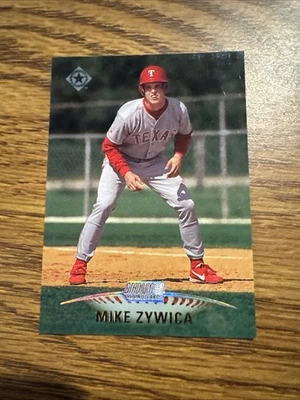 1999 Topps Stadium Club - Mike Zywica #142 (RC) Texas Rangers - Image 1 of 2