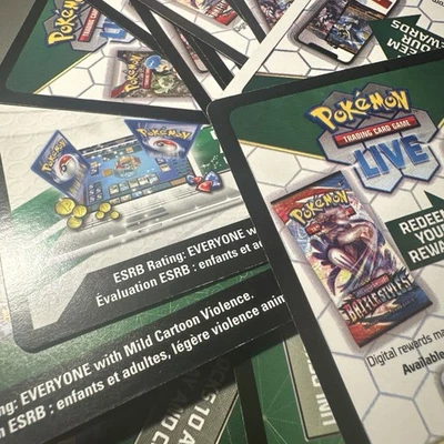 Pokemon TCG Online Code Cards- RANDOM CODES -UNUSED- - Image 1 of 2