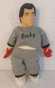 Muñeca de peluche Rocky Balboa Sylvester Stallone 1985 United ¡RARA! Con zapato-guante - Imagen 1 de 6