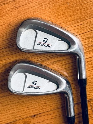 Lote de hierros TaylorMade 320K Junior jóvenes niños K-40 - hierro 5/6 y hierro 7/8 - diestro Foto 1 de 4