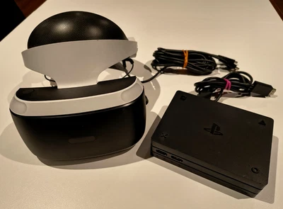 Sony PlayStation PS4 VR V2 HEADSET + Processor Unit - Model CUH‑ZVR2 - Version 2 - Image 1 of 4