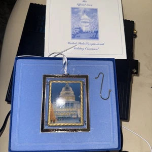 2006 Official U.S. Congressional Holiday Ornament Mint in Box with Booklet (H3) - Bild 1 von 2
