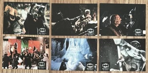 Catwoman Penguin BATMAN RETURNS 1992 Stadium Club Serie 6 Tarjetas Coleccionistas DC - Imagen 1 de 8