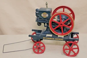 ERTL McCormick-Deering Die Cast Hit & Miss Engine on wagon 1/6 scale (?) - Picture 1 of 12