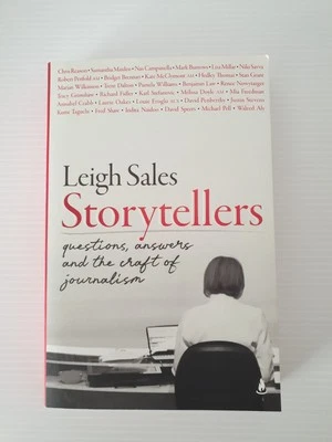 Storytellers Leigh Sales Questions Answers & Craft of Journalism Paperback 2023 - image 1 of 4