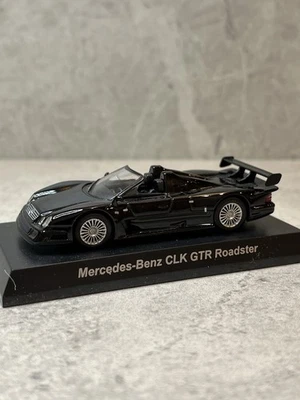 Kyosho 1/64 AMG Colección Mercedes-Benz CLK GTR Roadster W297 2002 Negro Foto 1 de 4