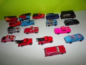 LOT OF 17 DIE-CAST CARS PICK-UPS VANS & MORE VERY COOL UNBRANDED - Picture 1 of 12