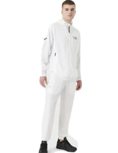 Armani EA7 Tennis Pro tracksuit In Ventus7 Fabric white Size XL - Picture 1 of 7