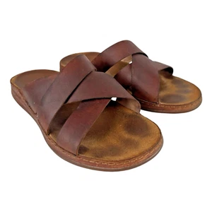 CHACO Sandalo Donna 9 Wayfarer Pelle Toffee Casual Slide On - Foto 1 di 16