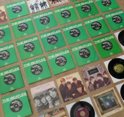 BEATLES 7" Vinyl Record Singles 45rpm All Hits The Beatles Charts Records - Image 1 of 4