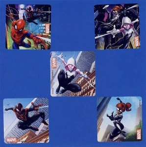 15 Spider-Man and Friends Large Stickers - Spin, Ghost Spider, Spider-Girl - Picture 1 of 1