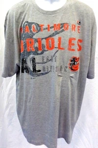 Baltimore Orioles Baseball T-Shirt Light Gray Short Sleeve - Picture 1 of 1