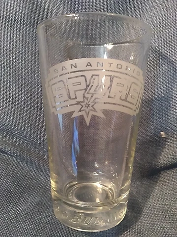 San Antonio Spurs Bud Light Beer Pint Glass Cover