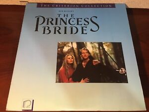 Laserdisc THE PRINCESS BRIDE The Criterion Collection CLV Spine #40A Lot2
