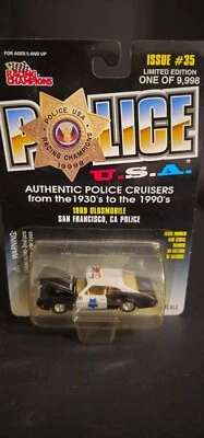 Oldsmobile 1969 San Francisco, CA de colección sin abrir carreras campeones policía EE. UU.  Foto 1 de 4