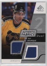 2008-09 SP Game Used Edition Authentic Fabrics Dual Ray Bourque #AF-BQ HOF
