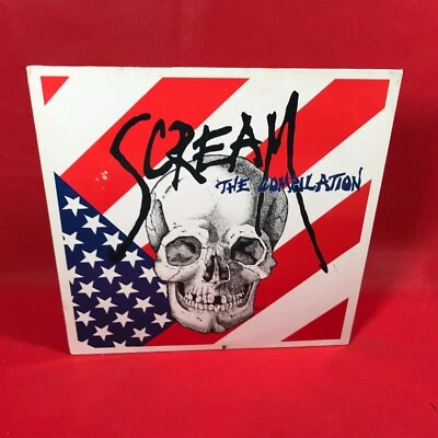 VARIOUS Scream The Compilation 1987 vinyl LP Jane's Addiction TSOL Human Drama - Image 1 of 4
