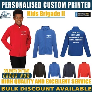 Personalised Custom Regatta Professional Kids Brigade II Sports Jacket RG248 - Picture 1 of 11