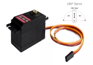 Servo digital impermeable de alto par 20 kgf engranaje metálico para robot, barco RC, coche - Imagen 1 de 7