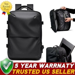 Travel Backpack With Air Pump 60L Vacuum Seal Vacuum Compression Carry On - Picture 1 of 8