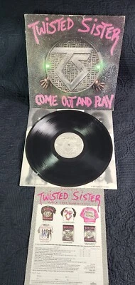 Twisted Sister - Come Out And Play (EX) LP Vinyl 1985 Pop-Up Sleeve 81275  OG - Image 1 of 4