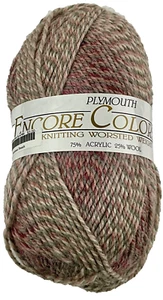 Hilado Plymouth Encore Color Hilado 7990 Gradiente Lana Acrílica Peinada 3.5 OZ - Imagen 1 de 4