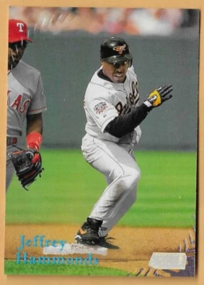 JEFFREY HAMMONDS BALTIMORE ORIOLES #159 - TOPPS STADIUM CLUB NM-MT 1998 - Image 1 of 2