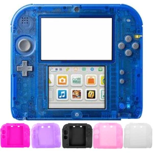 Soft Protective Silicone Rubber Gel Skin Cover Case for Nintendo 2DS Anti-Slip - Picture 1 of 36