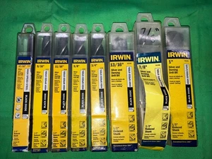 Irwin Silver & Deming Bohrereinsatz Schnellarbeitsstahl 1/2 Zoll reduzierter Schaft * 17/32 - 1 Zoll - Bild 1 von 2