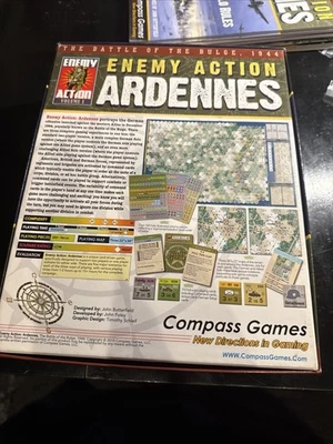 Enemy Action: Ardennes - Compass Games THE BATTLE OF THE BULDGE 1944 - Изображение 1 из 4