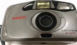 Camera Ansco Easy Vision AF Date Point And Shoot Film Silver 35MM Vintage Photo - Picture 1 of 3