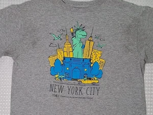 New York City Museum Natural History Souvenir T-shirt Youth Kids Size L - Picture 1 of 6
