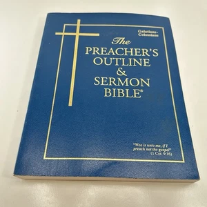 The Preacher's Outline Sermon Bible Galatians-Colossians Paperback - Picture 1 of 7