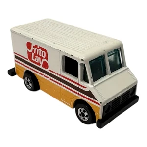 Hot Wheels Frito Lay Delivery Van White BW Blackwall Malaysia 1984 Combat Medic - Picture 1 of 11
