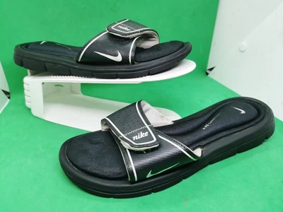 Женские удобные шлепанцы сандалии шлепанцы Nike размер 8 черные 360883-011 - Изображение 1 из 4