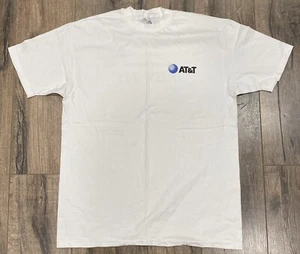 Vintage 80s 90s AT&T USA Direct Service From Japan Phone Promo XL Shirt - Picture 1 of 5