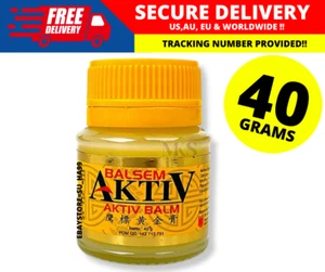 Balsem Aktiv Balm Relief of Headache Backache Ache Insect Bite Warm 40g - Picture 1 of 6