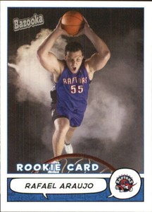 2004-05 Bazooka Mini #204 Rafael Araujo  RAPTORS S34632 - NM-MT