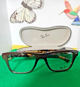 NEU Ray Ban RB5308 5220 Braun auf Havanna Brille 51-18~145 Herren/Jungen NEU! SALE - Bild 1 von 5