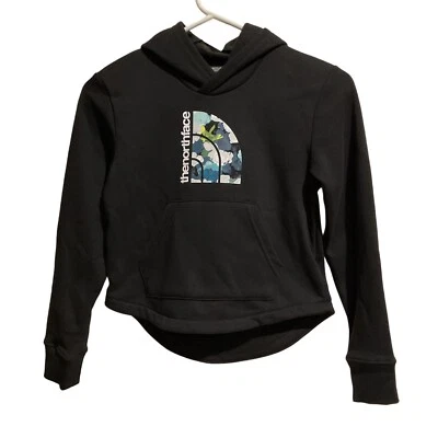 The North Face Girls Fleece Pullover Hoodie size 7/8 Black - Image 1 of 4